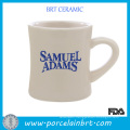 Hand Made Custom Logo Ceramic Diner Coffee Mug